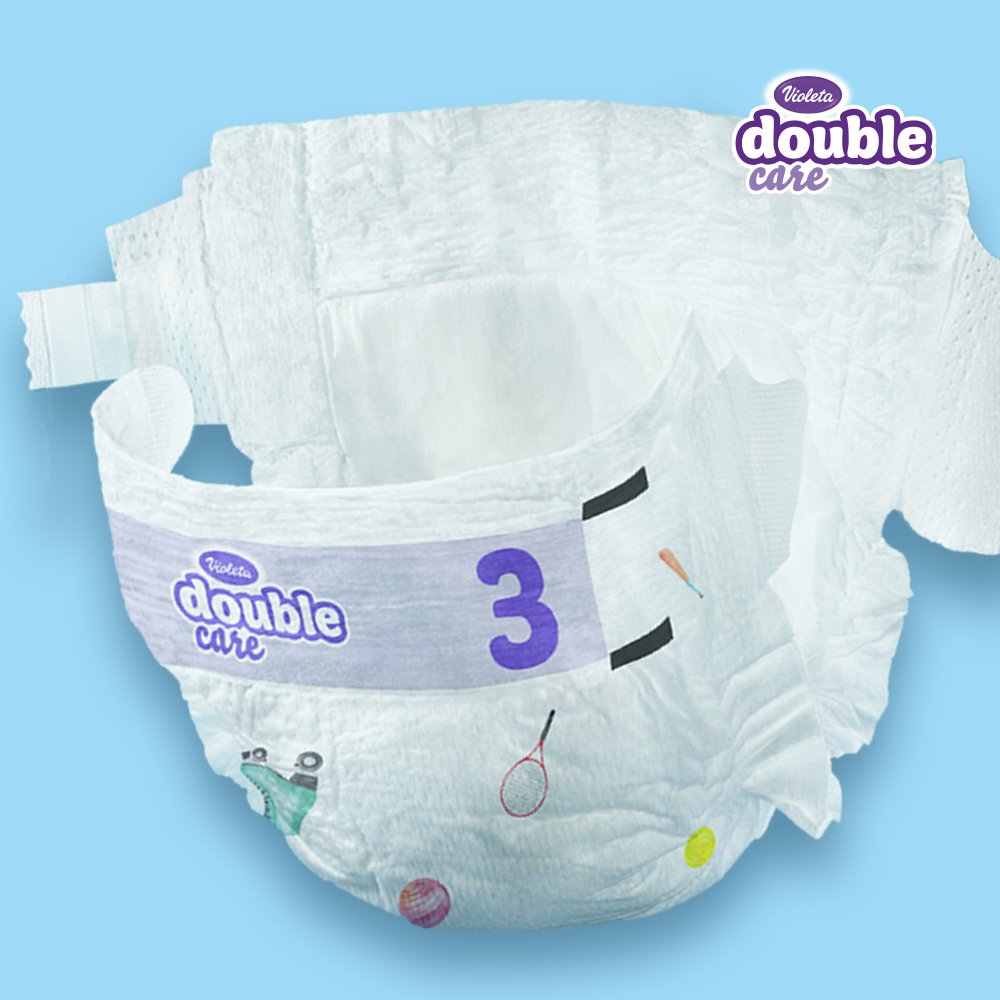 niine Baby Diaper Pants (4-8 KG) with Wetness Indicator | Rash Control